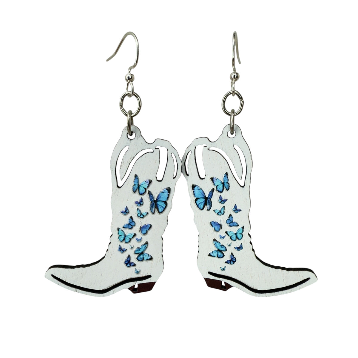Western Cowboy Boots Earrings