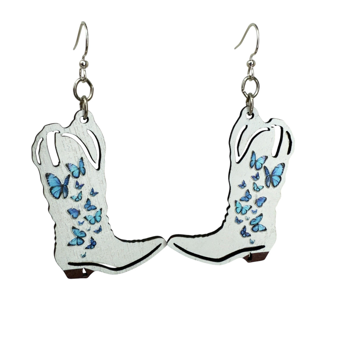 Western Cowboy Boots Earrings