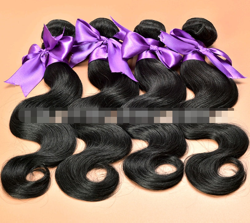 Midnight Grace Loose Body-Wave Hair Bundles – Natural Black