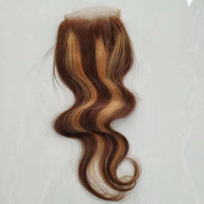 Caramel Glow Body-Wave Bundles With Lace Closure – Warm Brown Highlights