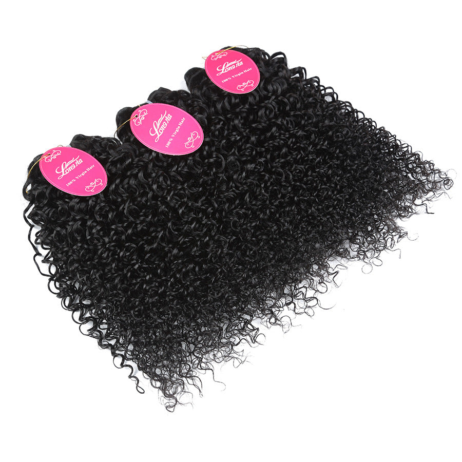 Divine Definition Deep-Curly Hair Bundles – Natural Black