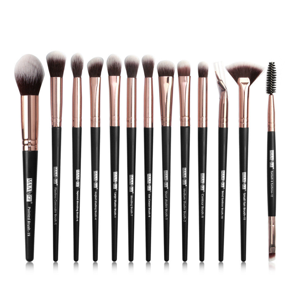 13 Piece Makeup Brush Set