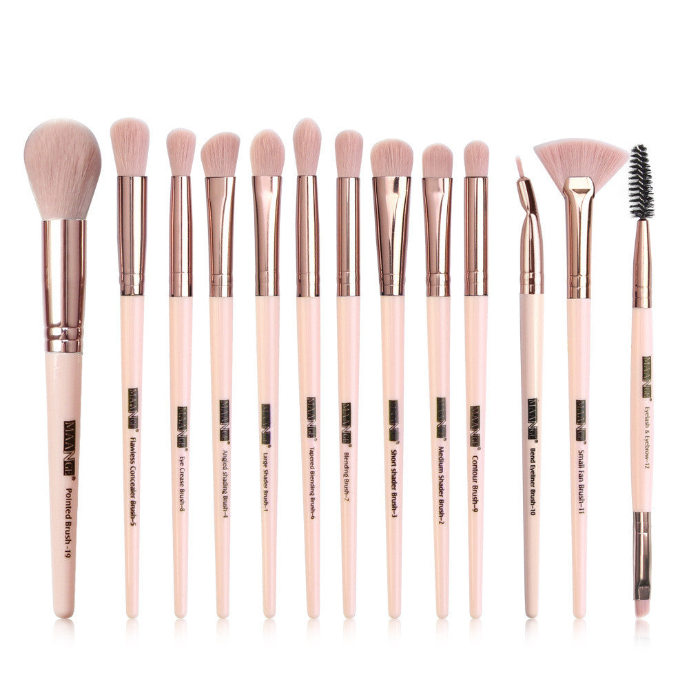 13 Piece Makeup Brush Set