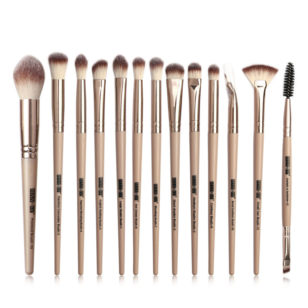 13 Piece Makeup Brush Set
