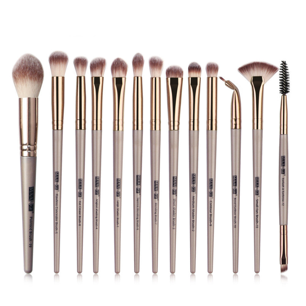 13 Piece Makeup Brush Set
