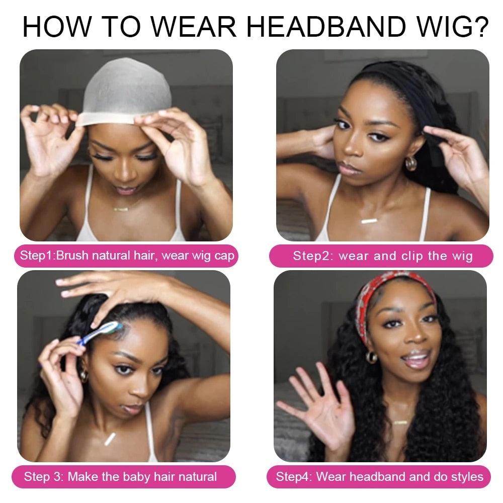Grace Sleek Headband Wig