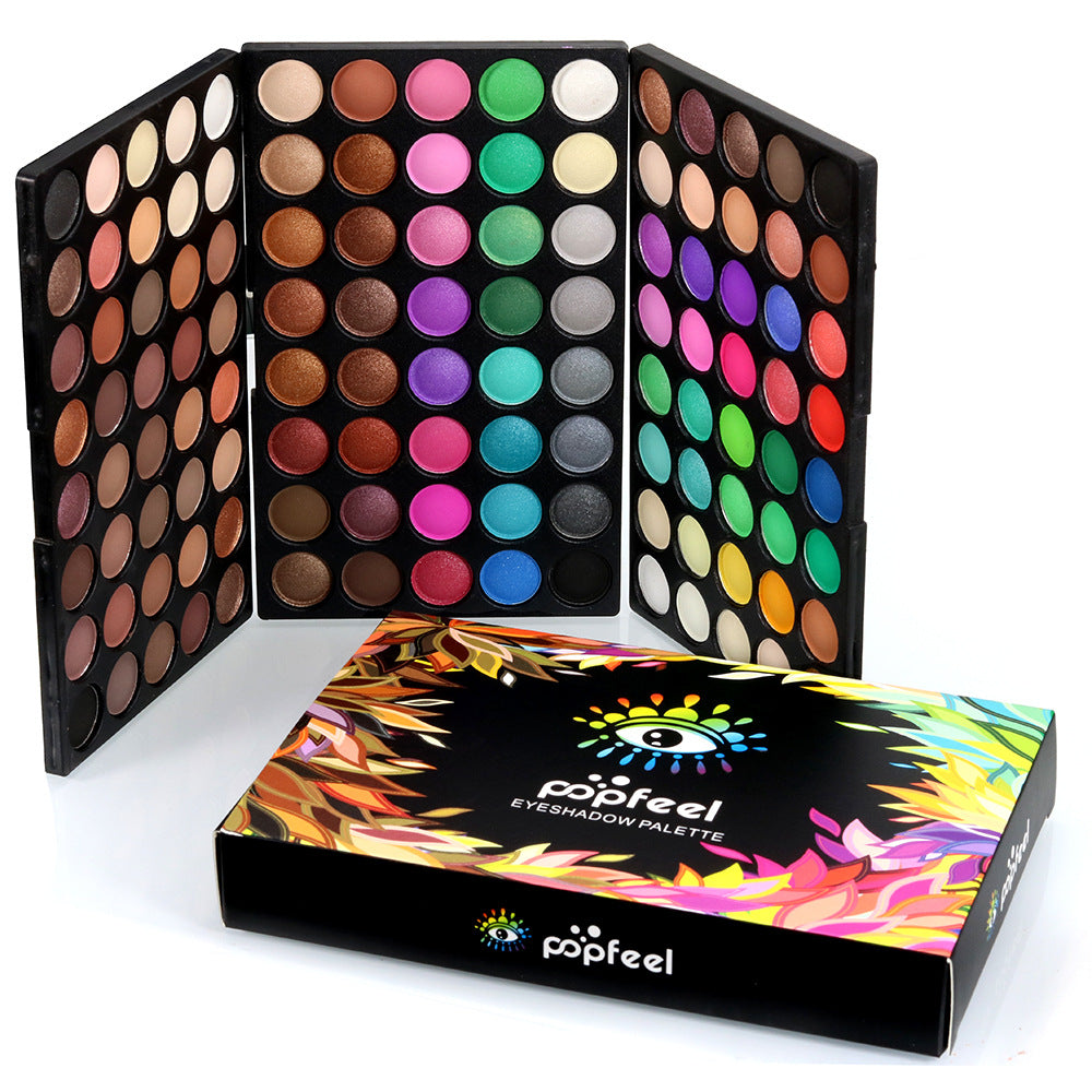 120-Color Professional Eye Shadow Palette