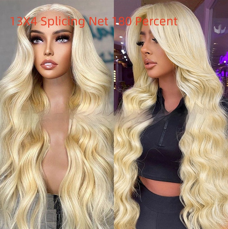 Heavenly Blonde Extra-Long Body-Wave Lace Wig