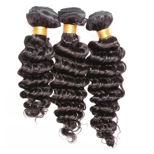 **✨ Midnight Luxe – Deep Wave Hair Bundles ✨**
