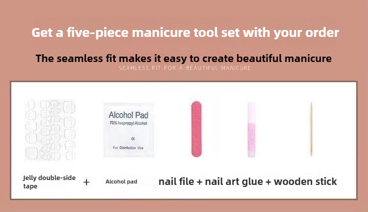 Hot Pink Coffin Press-On Nails