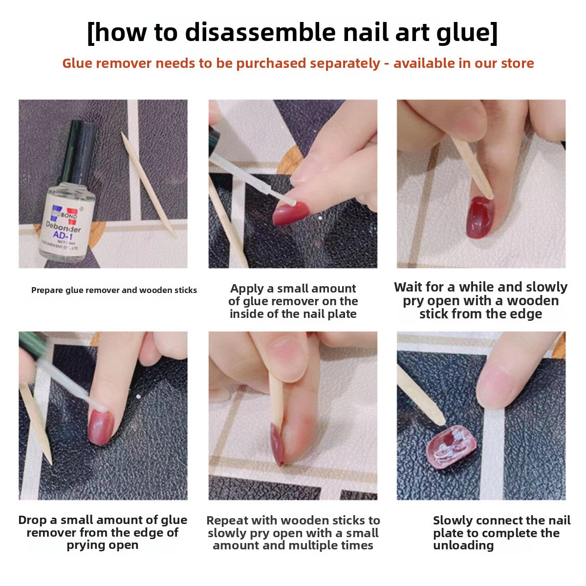 1026-Purple Glam Press-On Nails