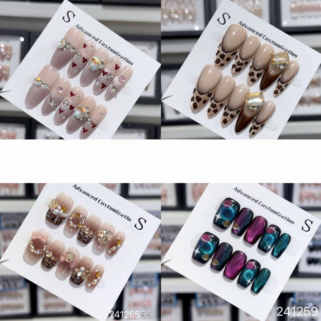 Handmade Removable Press-On Nails
