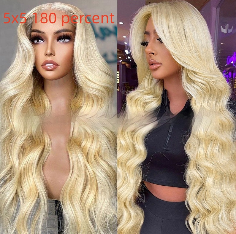 Heavenly Blonde Extra-Long Body-Wave Lace Wig
