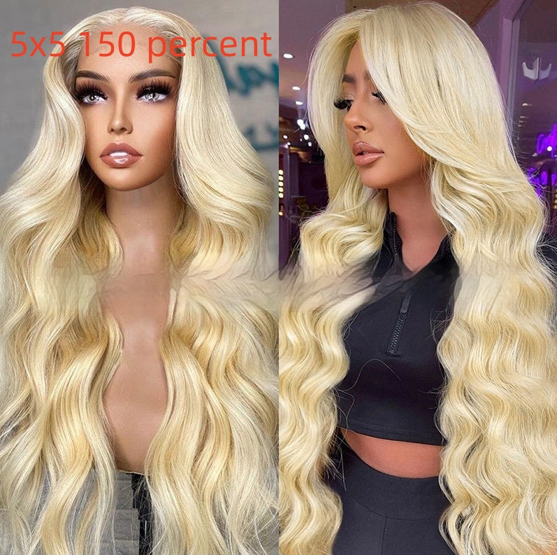 Heavenly Blonde Extra-Long Body-Wave Lace Wig
