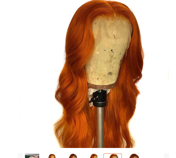 Radiant Copper Wave Wig