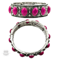 Western Silver Capricorn Bracelet
