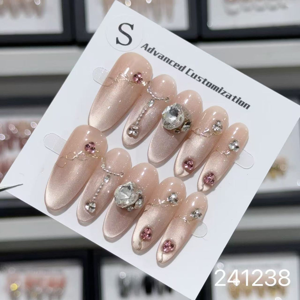 Handmade Removable Press-On Nails