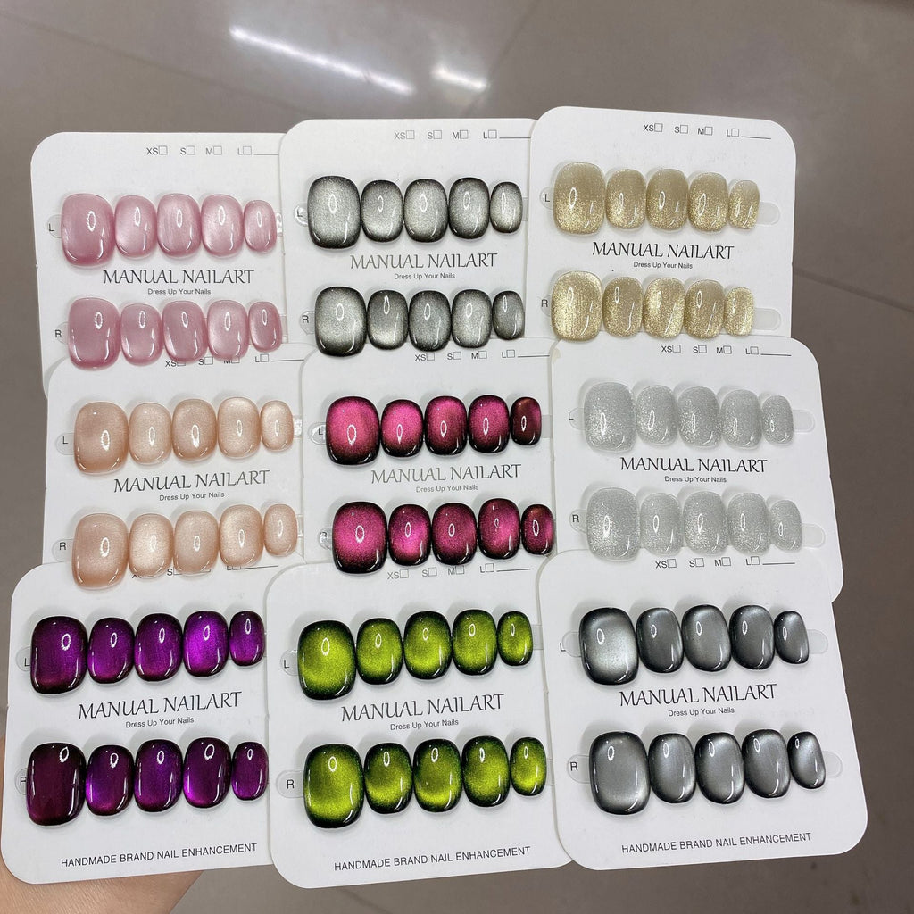 1026-Purple Glam Press-On Nails