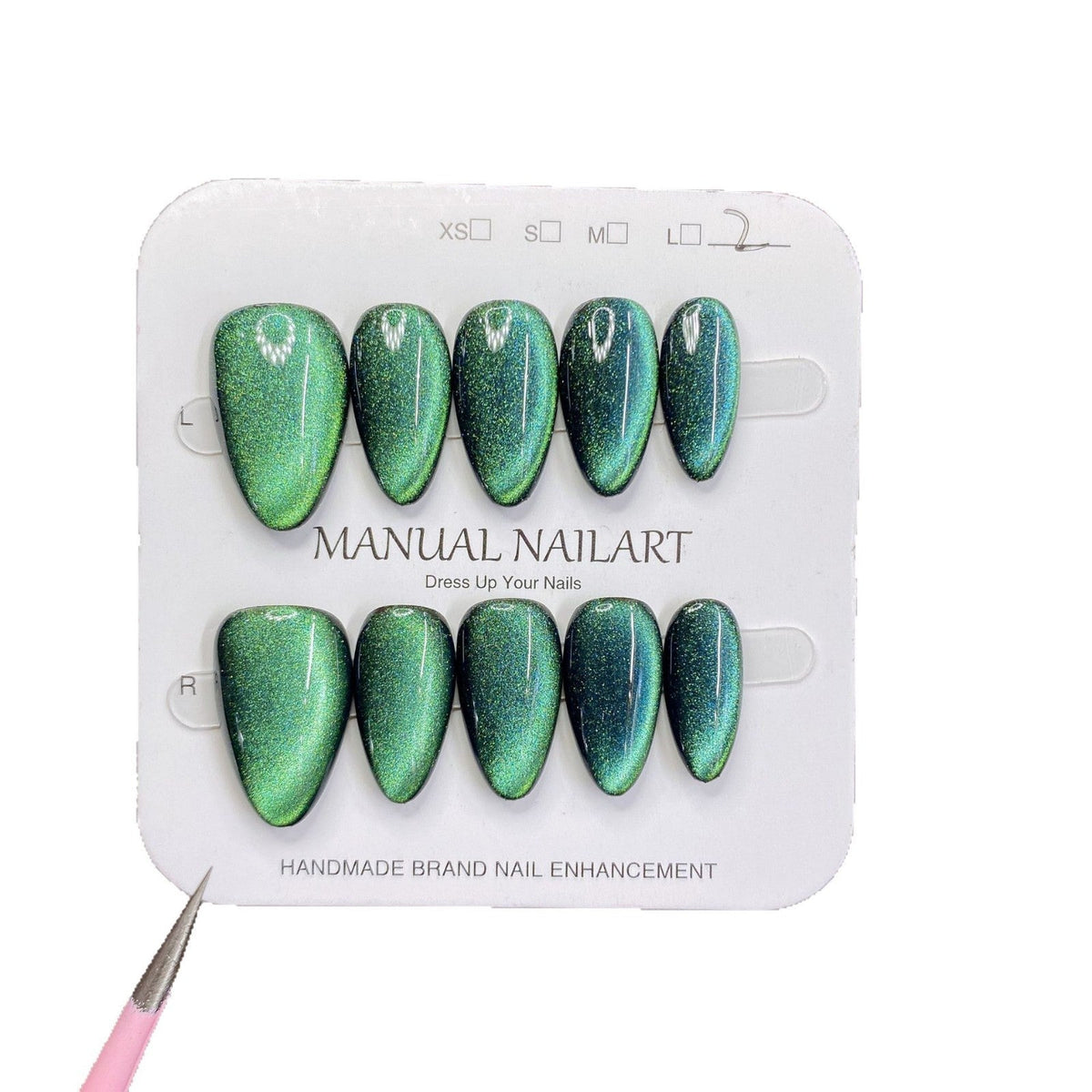 1026-Purple Glam Press-On Nails