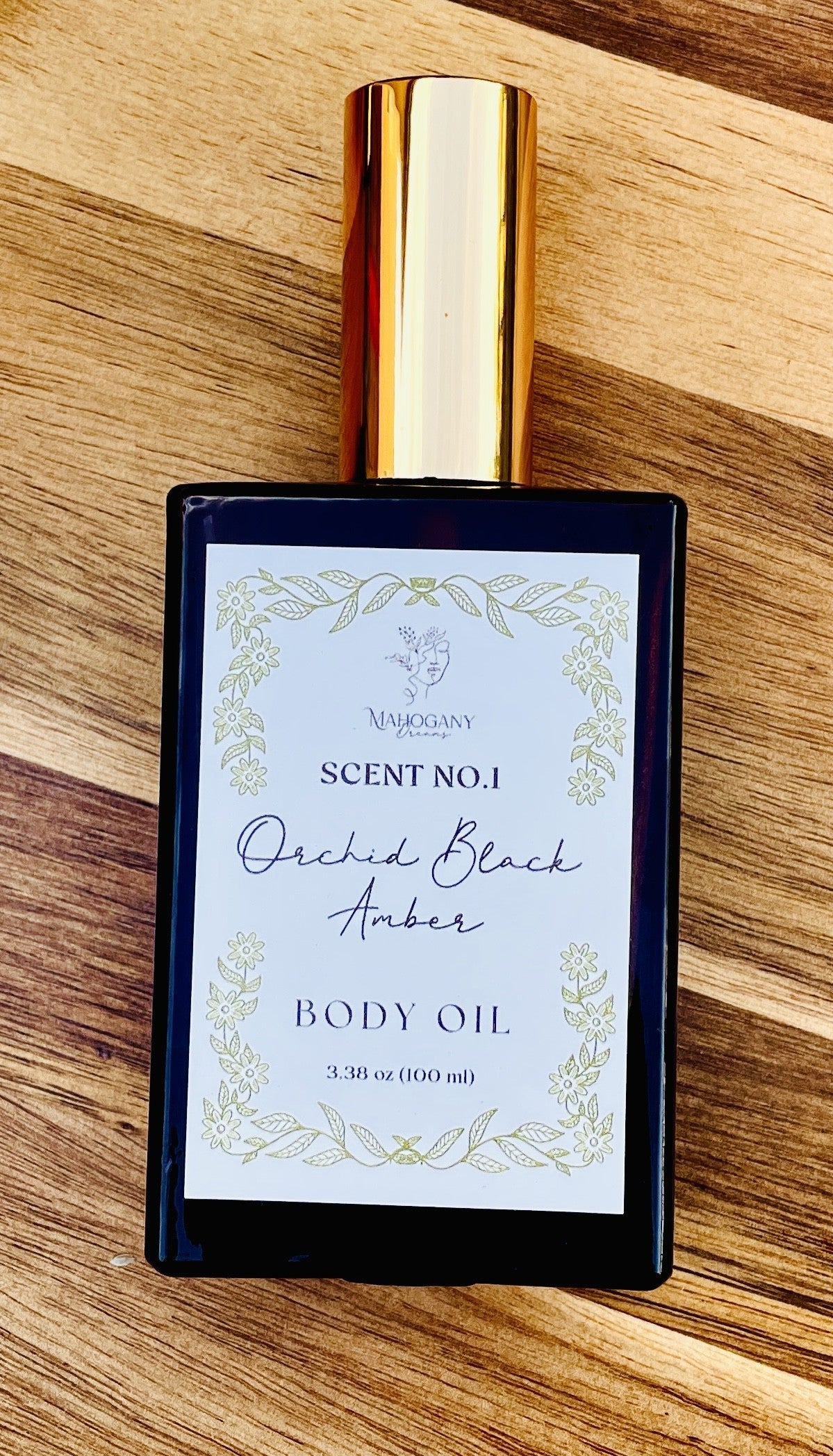 Orchid Black Amber Body Oil – Citrus, Floral & Warm Amber