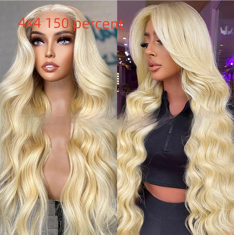 Heavenly Blonde Extra-Long Body-Wave Lace Wig