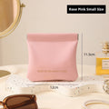 Pink Self-Closing Storage Bag