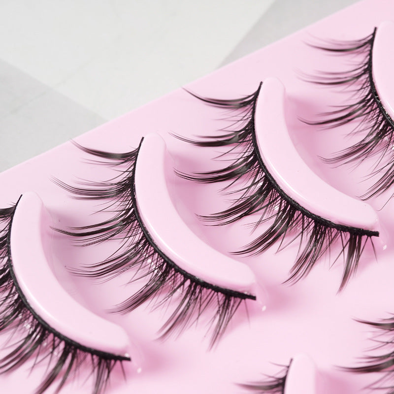 5-Pair Natural Wispy Lash Set