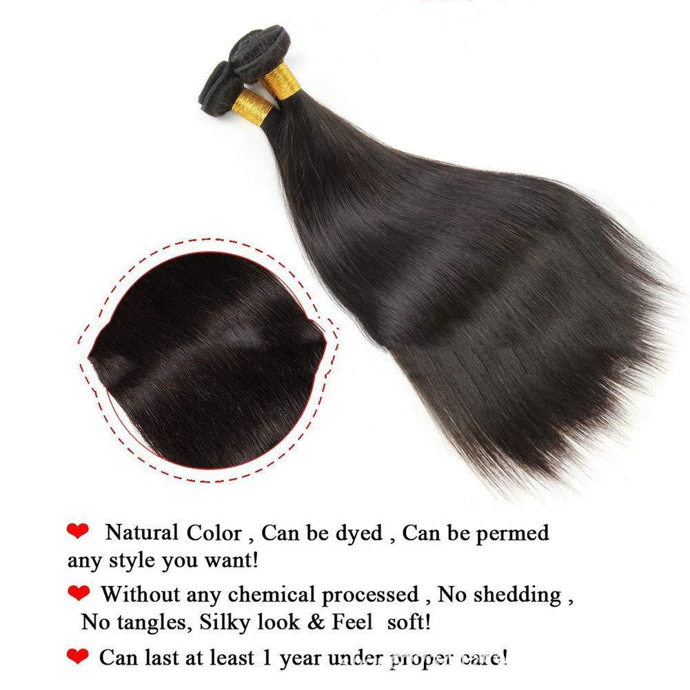 Divine Sleek Straight Hair Bundles – Natural Black, 3-Bundle Set