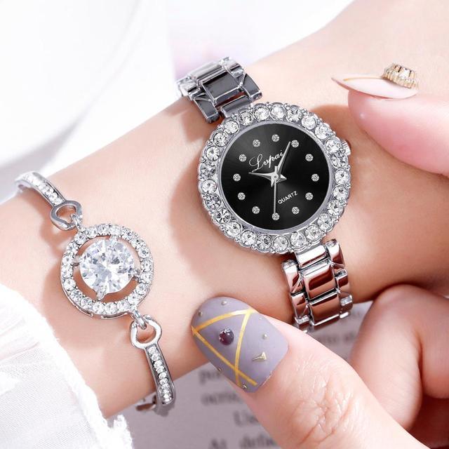Luxury Bracelet Watch Set