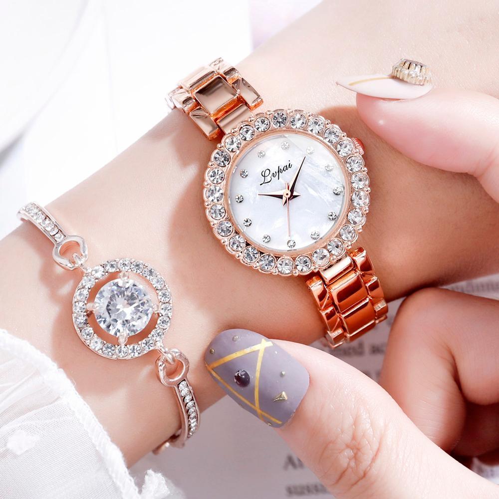 Luxury Bracelet Watch Set