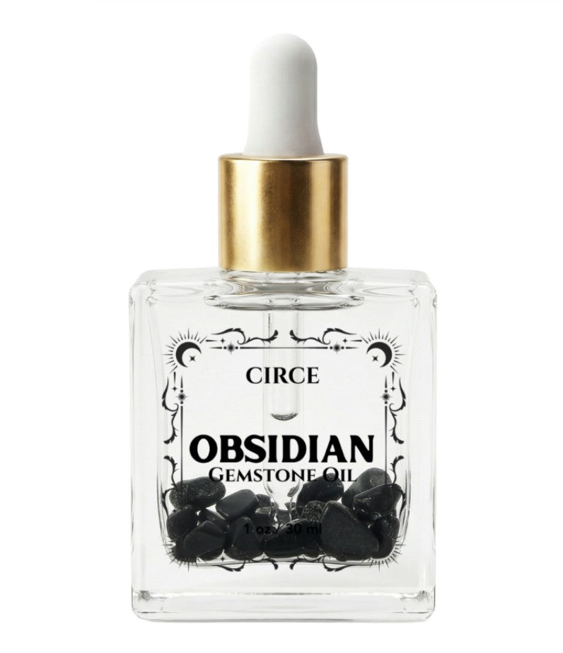 Black  Obsidian Shimmer  Body Oil